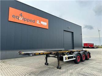 Burg 20FT ADR-Chassis, empty weight: 3.690kg, SAF INTRA