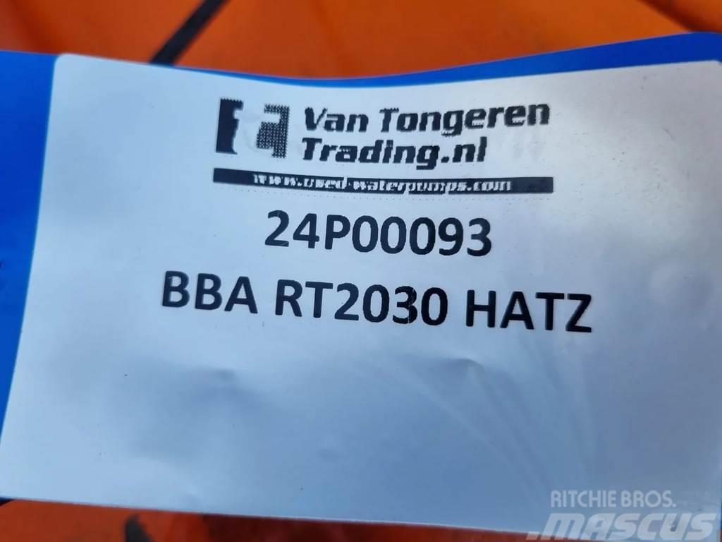 BBA BT/RT2030 HATZ 1D81z Waterpompen