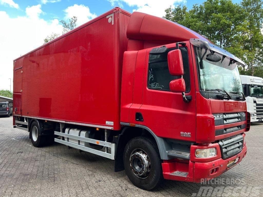DAF CF 65 4X2 EURO 5 Airco LBW Zijdeur NL Truck 718.30 Box body trucks
