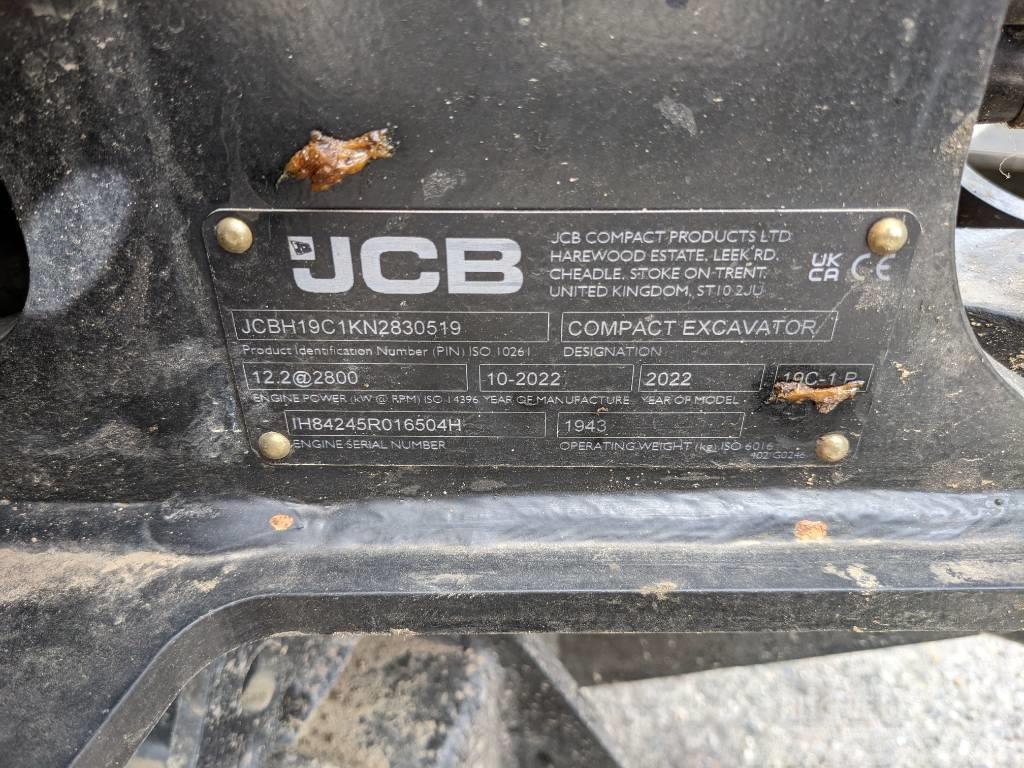 JCB 19C-1P Kompaktbagger / Minibagger Minigraafmachines < 7t