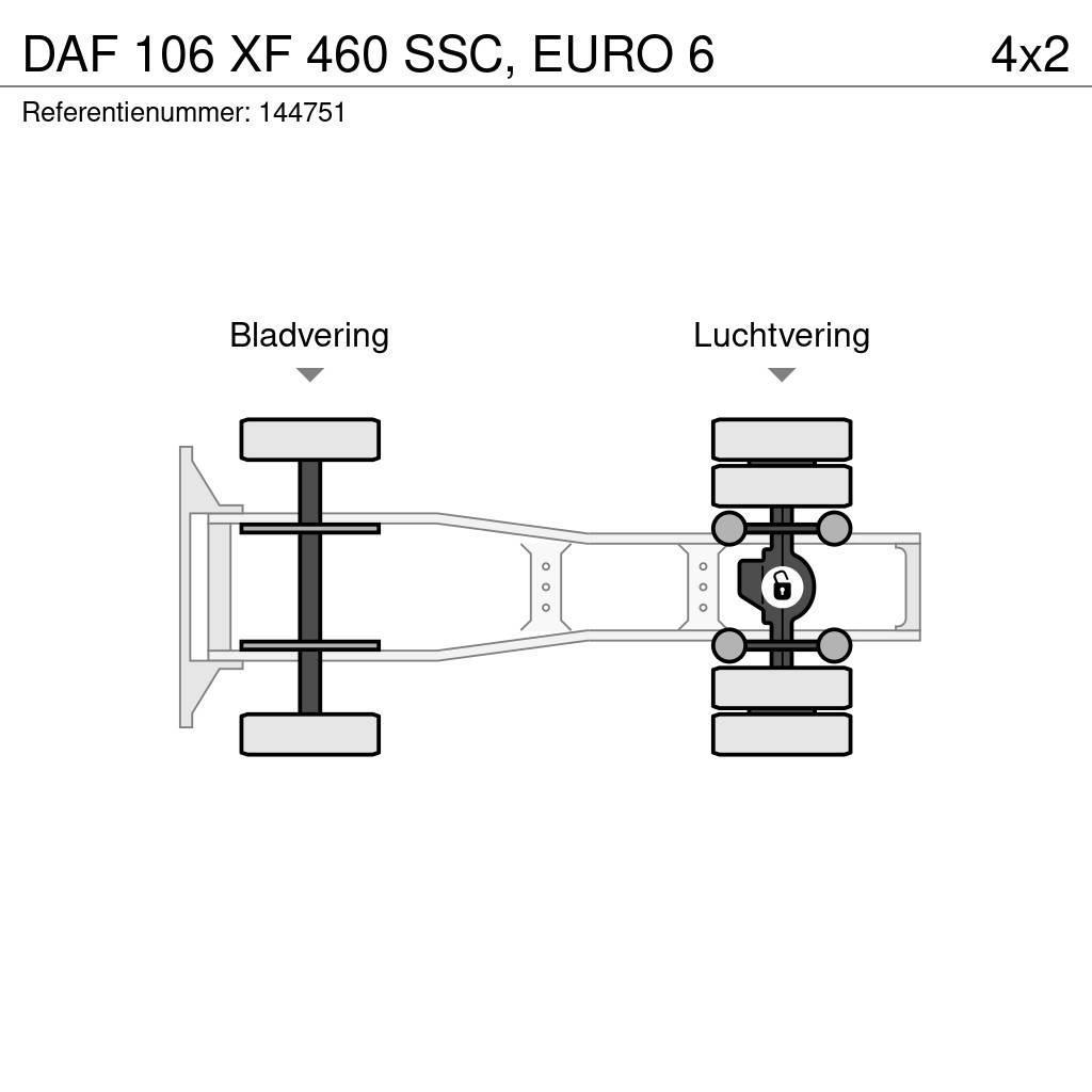 DAF 106 XF 460 SSC, EURO 6 Trekkers