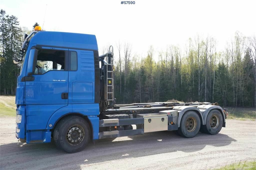 MAN TGX 26.480 6x4, CHASSIE Chassis met cabine