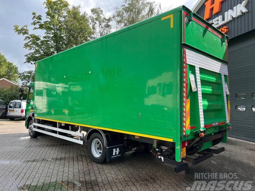 DAF LF 55 180 7.3M Koffer + LBW Seitentür APK 02-2024 Box body trucks