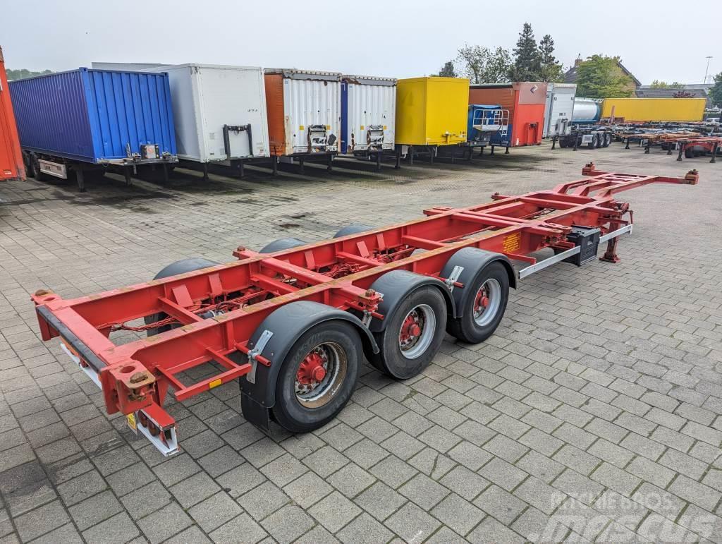 Renders ROC 12.27 CCE 3-Assen BPW - Trommelremmen - 5360kg Containerframe semi-trailers