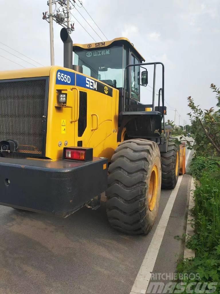  SEM/CAT 655D wheel loader for africa use Wielladers
