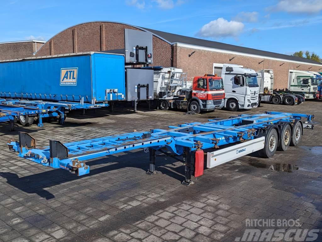 Krone SD 27 3-Assen BPW - LiftAxle - DiscBrakes - 5430kg Containerframe semi-trailers