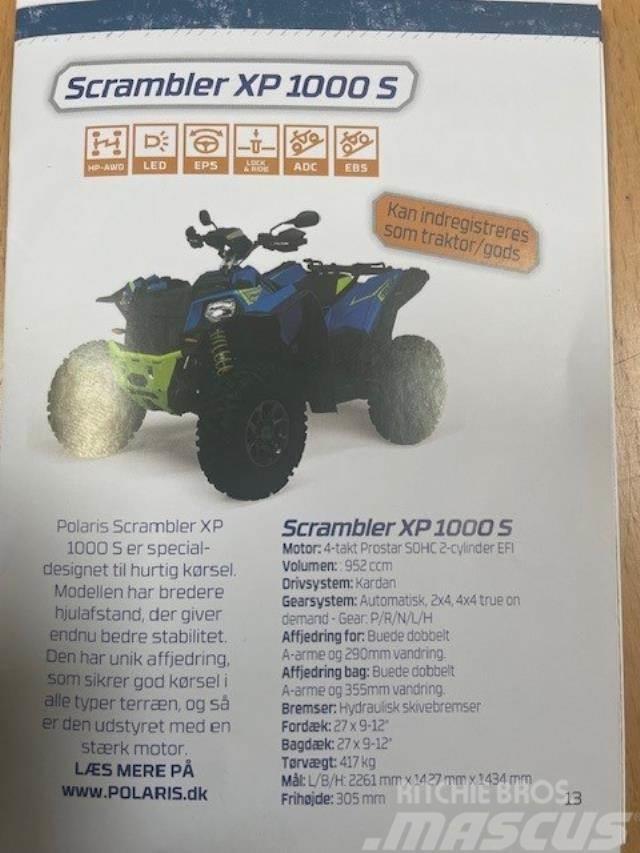 Polaris SCRABMBLER XP 1000 ATVs