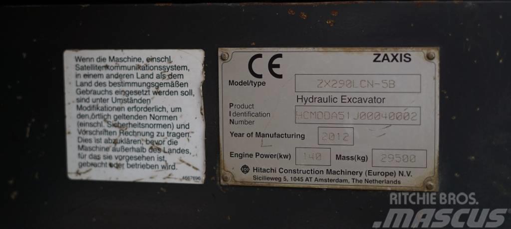 Hitachi ZX 290 LC N-5 Crawler excavators