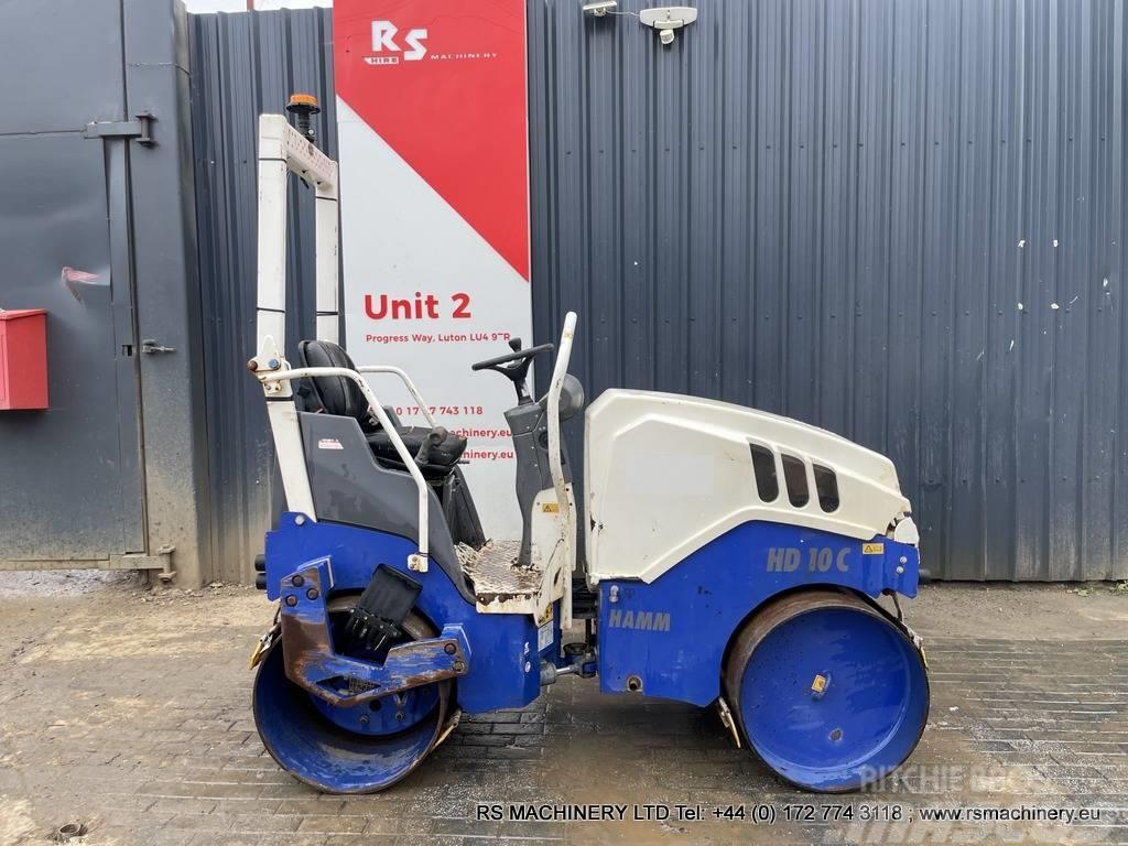 Hamm HD 10 C VV 1.6t DOUBLE DRUM VIBRATING ROLLER Twin drum rollers