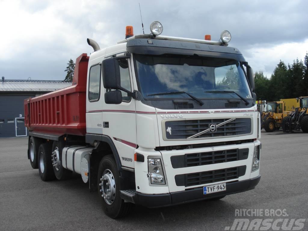 Volvo FM12 420 8x2 Tipper trucks