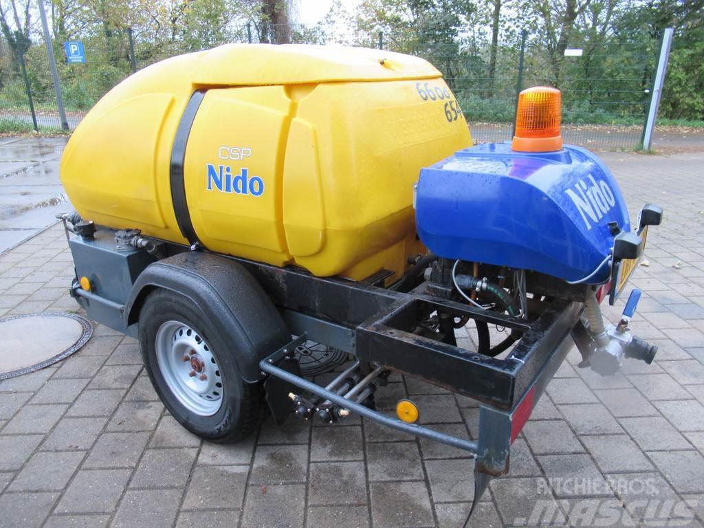 Nido CSP1100 AWCL NAT-Zoutstrooier 1.100L. Sand and salt spreaders