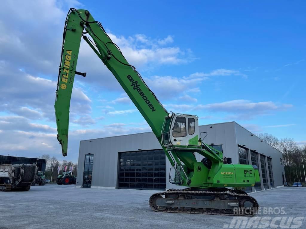 Sennebogen 840 Green Line with Hydraulic undercarriage Waste / industry handlers