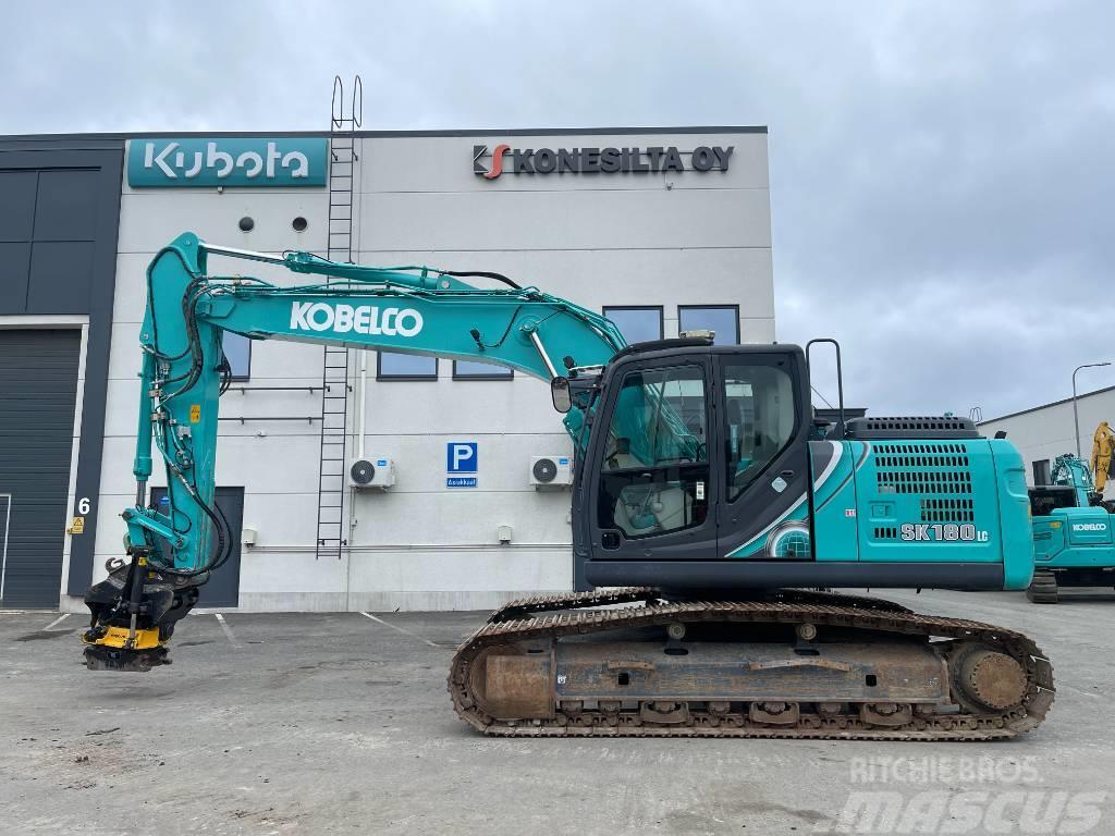 Kobelco SK180LC-10 Pyörittäjällä Crawler excavators
