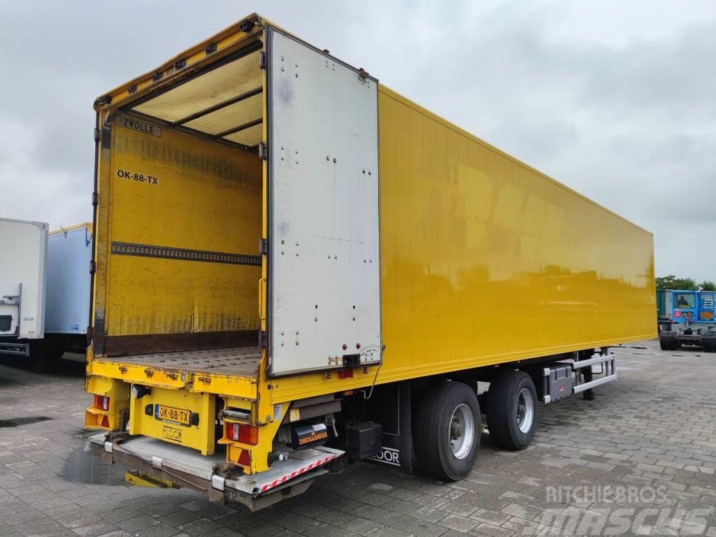 Floor FLO-12-18K1 - GeslotenOplegger - StuurAs - Luchtvr Box body semi-trailers