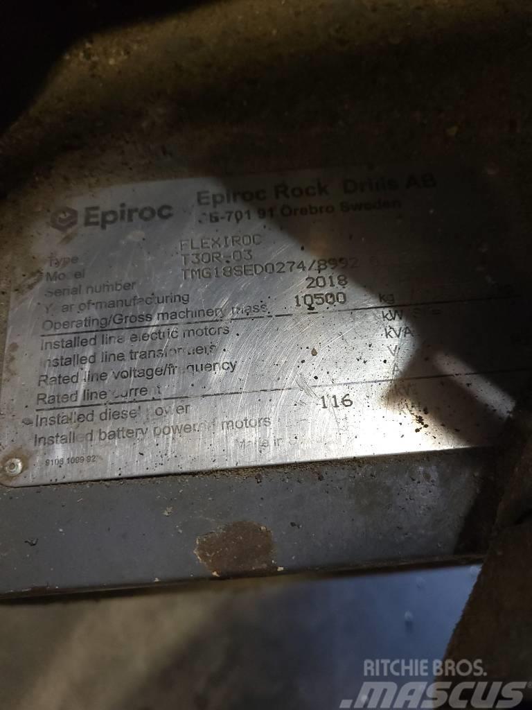 Epiroc Flexiroc  T30R-03 Surface drill rigs