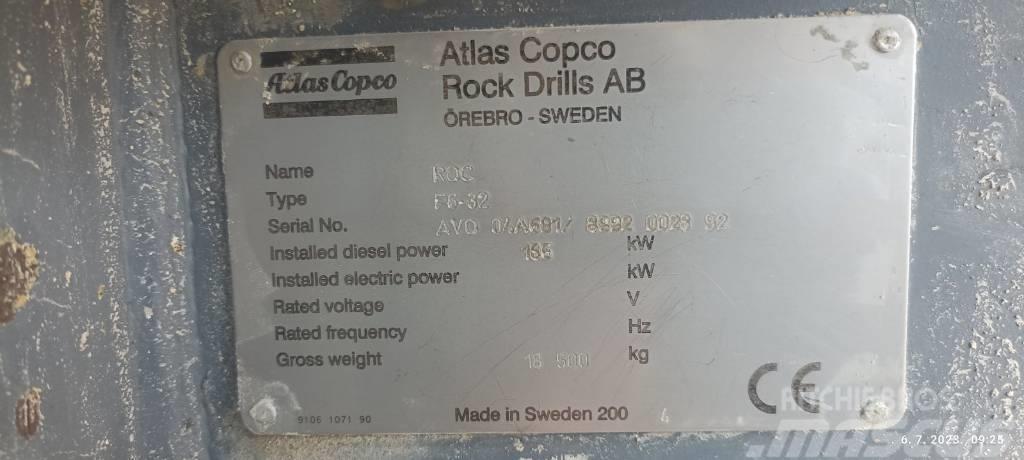 Atlas Copco F6 Surface drill rigs