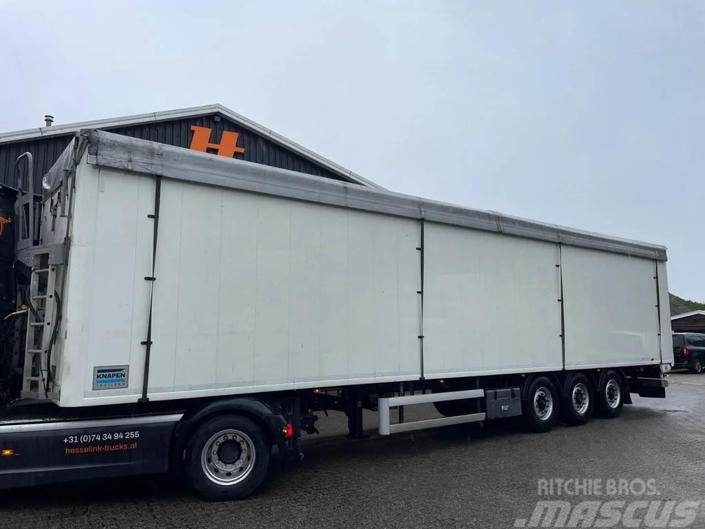 Knapen Trailers K100 92m3 10MM Cargo Floor Liftachse BPW Walking floor semi-trailers