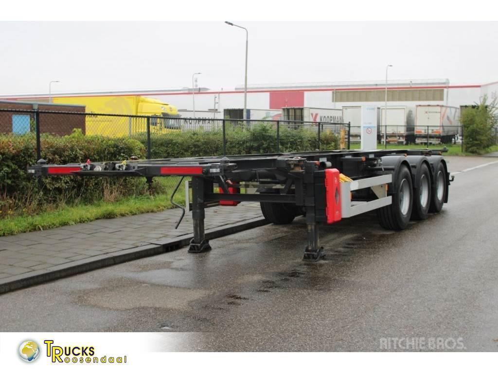 Van Hool 20-30ft tank container + ADR + VERY BEAUTIFUL TRAI Containerframe semi-trailers