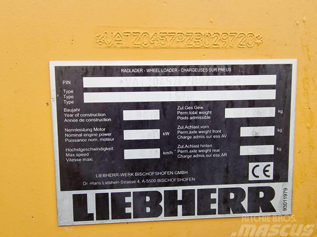 Liebherr L 576 2PLUS2 Bj 2012' Wheel loaders