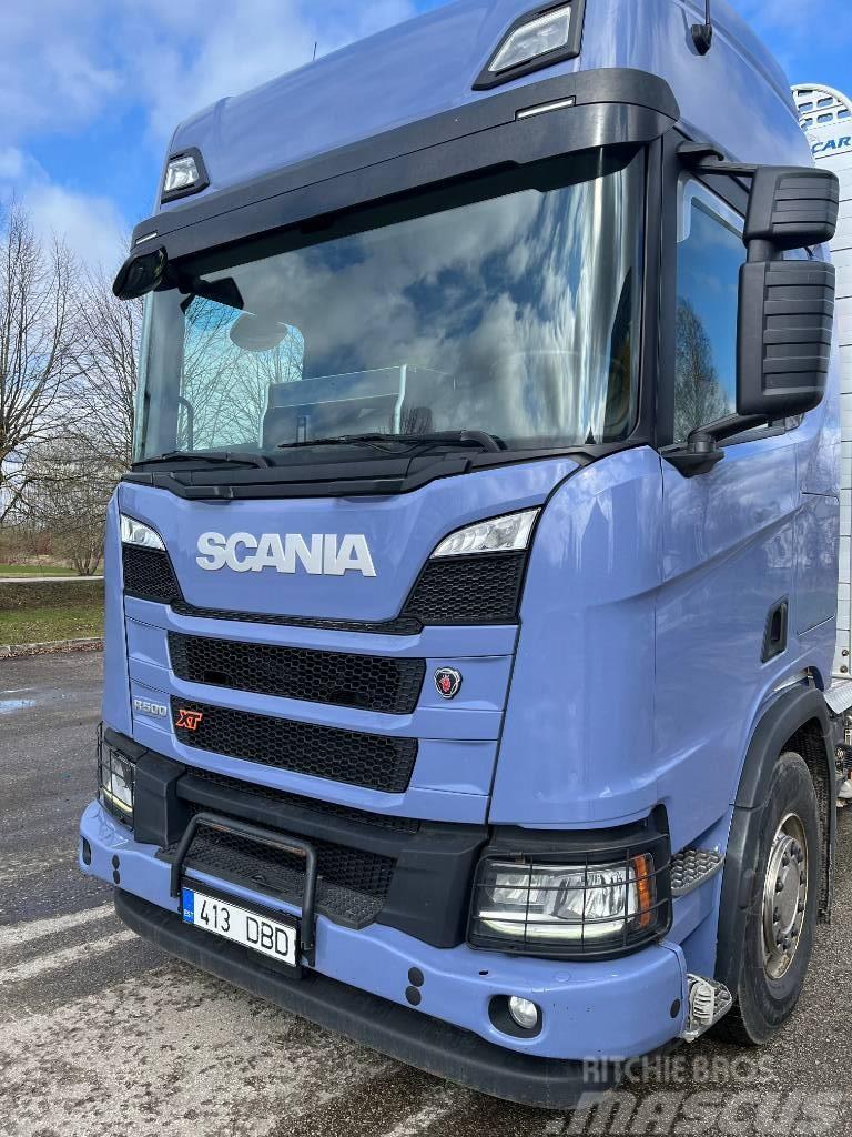 Scania R 500 Timber trucks