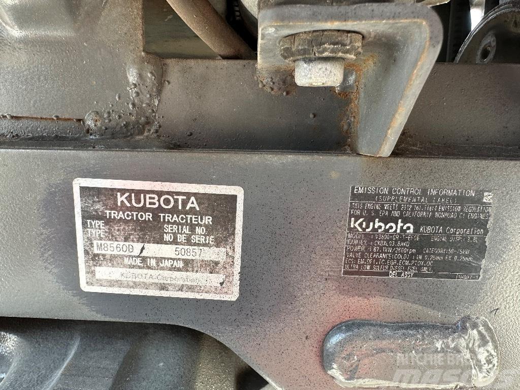 Kubota M8560 Tractors