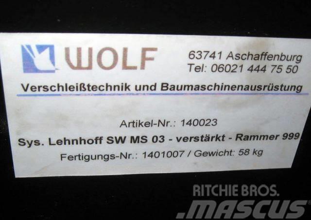Wolf Schraubadapter MS03 zu Rammer 999 Quick connectors