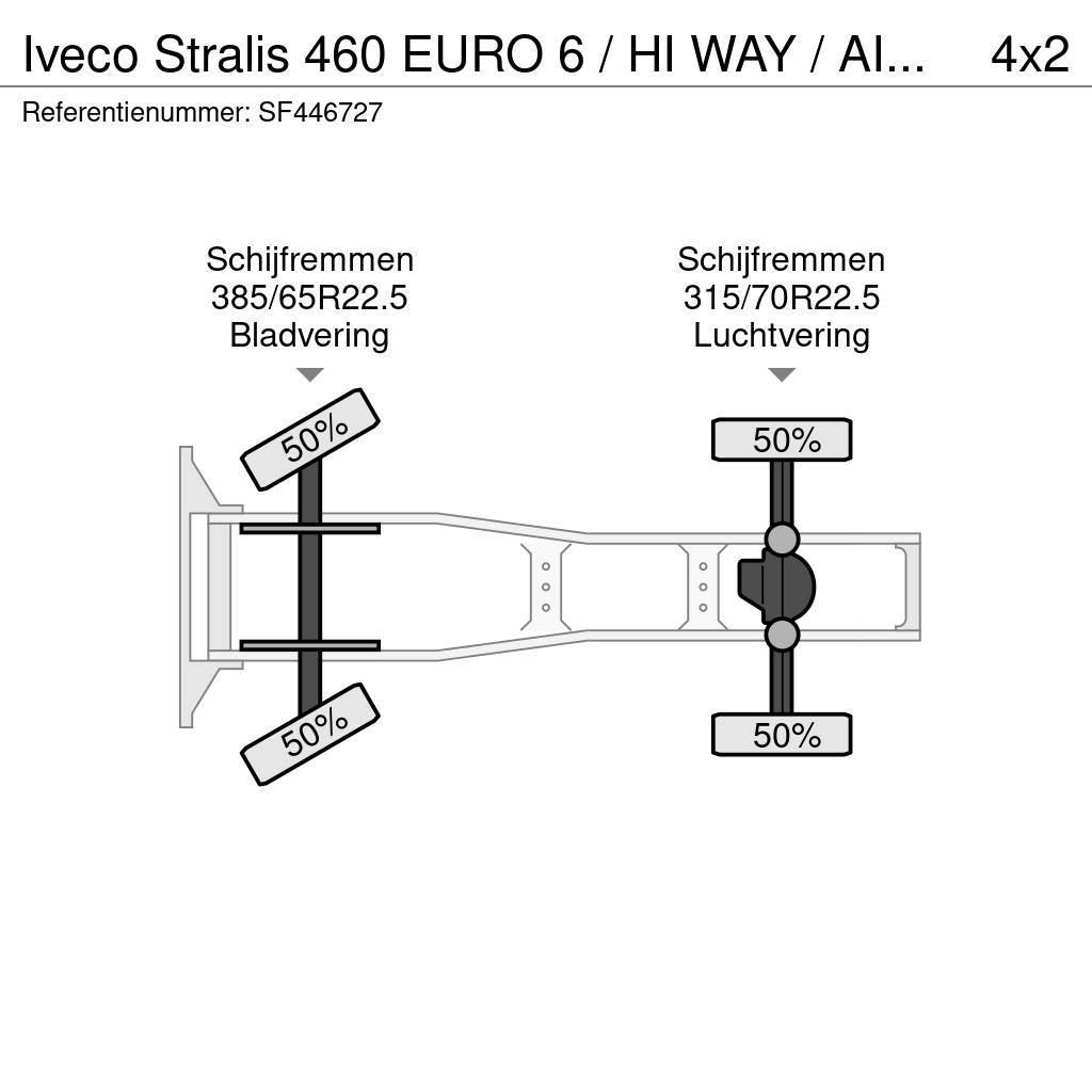 Iveco Stralis 460 EURO 6 / HI WAY / AIRCO Tractor Units