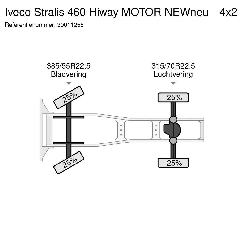 Iveco Stralis 460 Hiway MOTOR NEWneu Tractor Units