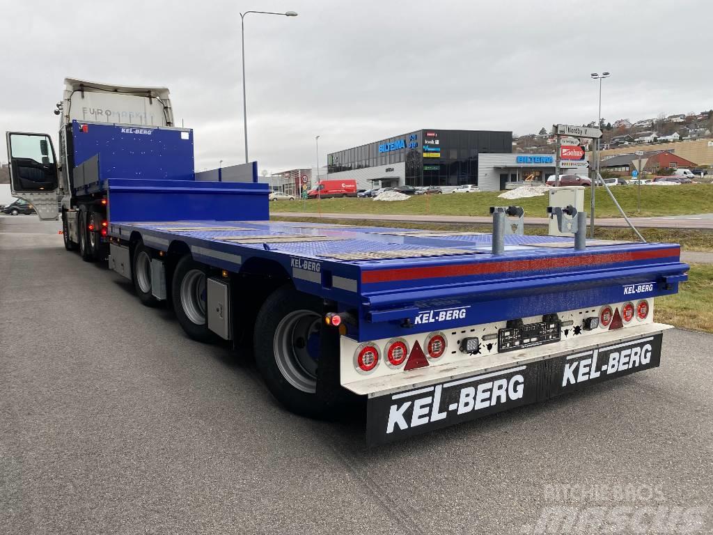 Kel-Berg S601H VSE Kransemi Flatbed/Dropside semi-trailers