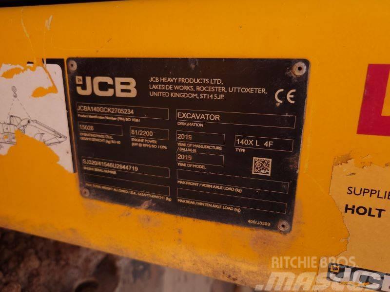 JCB 140 X Crawler excavators