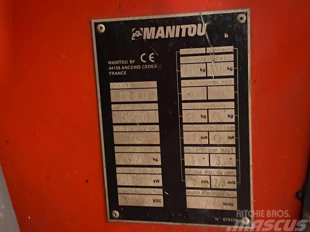 Manitou 120 AET J Articulated boom lifts