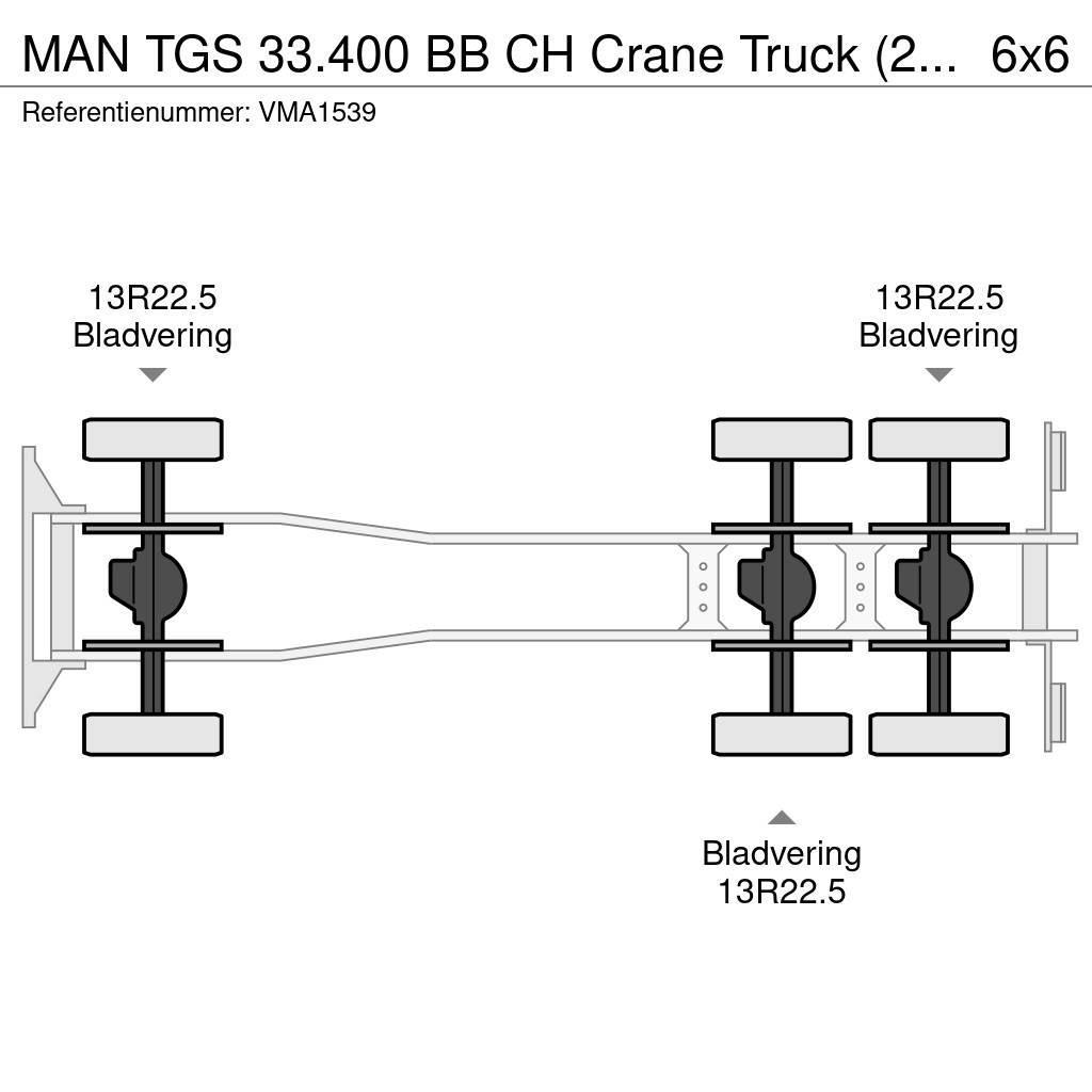 MAN TGS 33.400 BB CH Crane Truck (2 units) All terrain cranes
