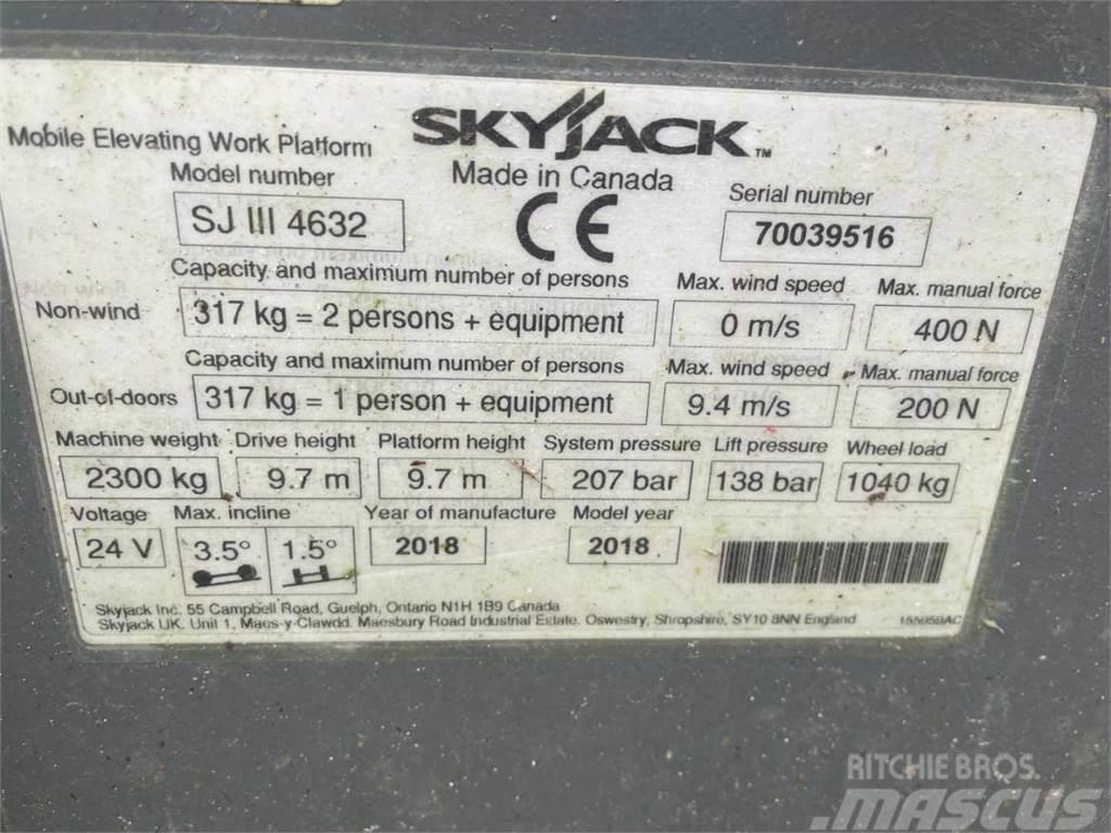 SkyJack SJIII4632 Scissor lifts