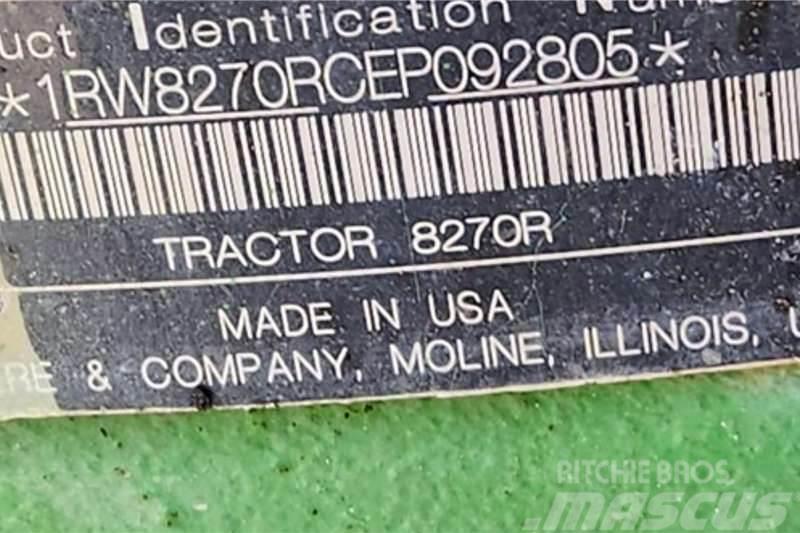 John Deere 8270R Tractors