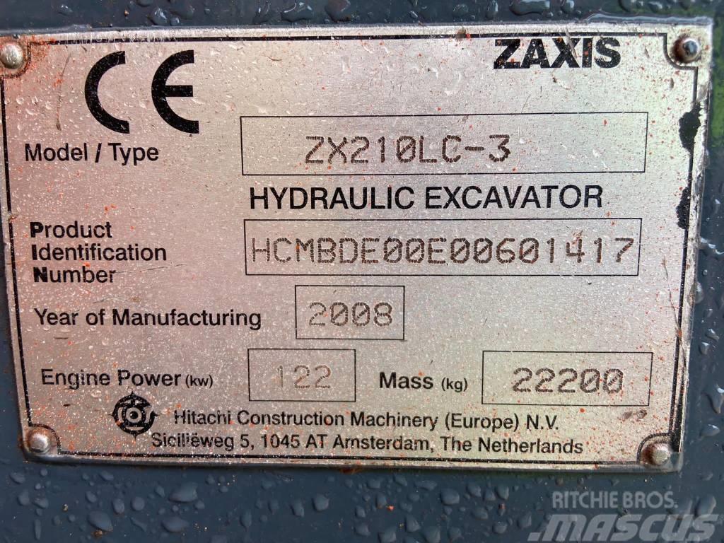 Hitachi ZX 210 LC-3 Crawler excavators