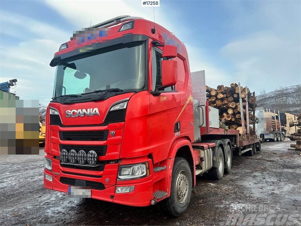 Scania R650 6x4 Tractor w/ Istrail Trailer. WATCH VIDEO Tractor Units