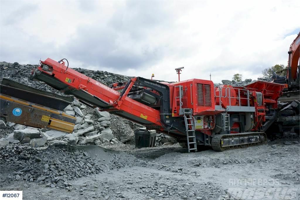 Terex Finlay J-1175 Jaw crusher with magnetic band. Few hours Crushers
