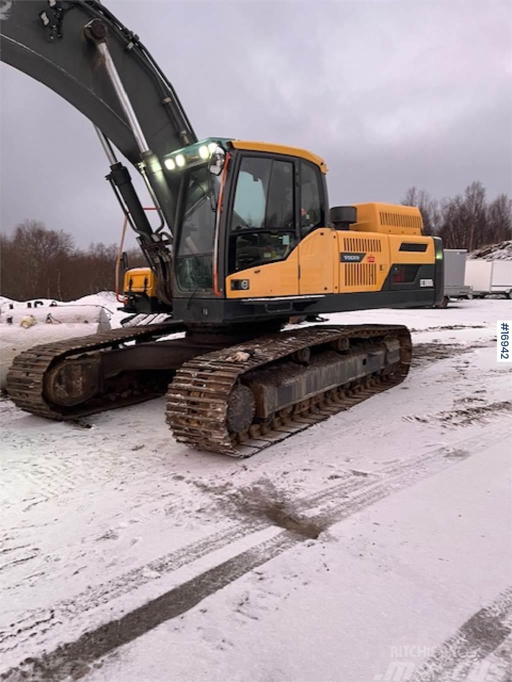 Volvo EC380DL w/ Trimble GPS and digging bucket Crawler excavators