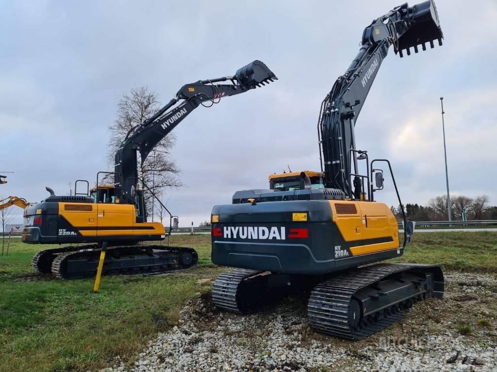 Hyundai HX210AL Crawler excavators
