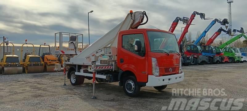Nissan Cabstar Multitel MT222 EX - 22m, 200kg Truck & Van mounted aerial platforms