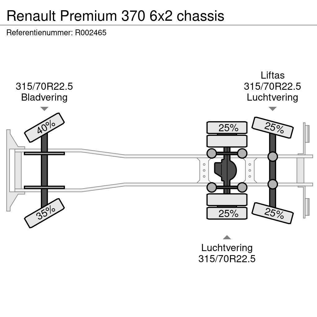 Renault Premium 370 6x2 chassis Chassis Cab trucks
