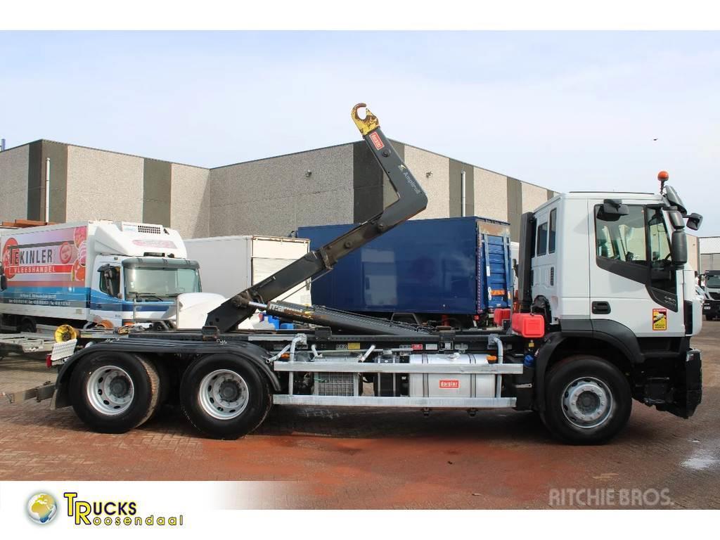 Iveco Stralis 460 + 6x4 + 20T +150.121KM!! 12 PIECES IN Hook lift trucks