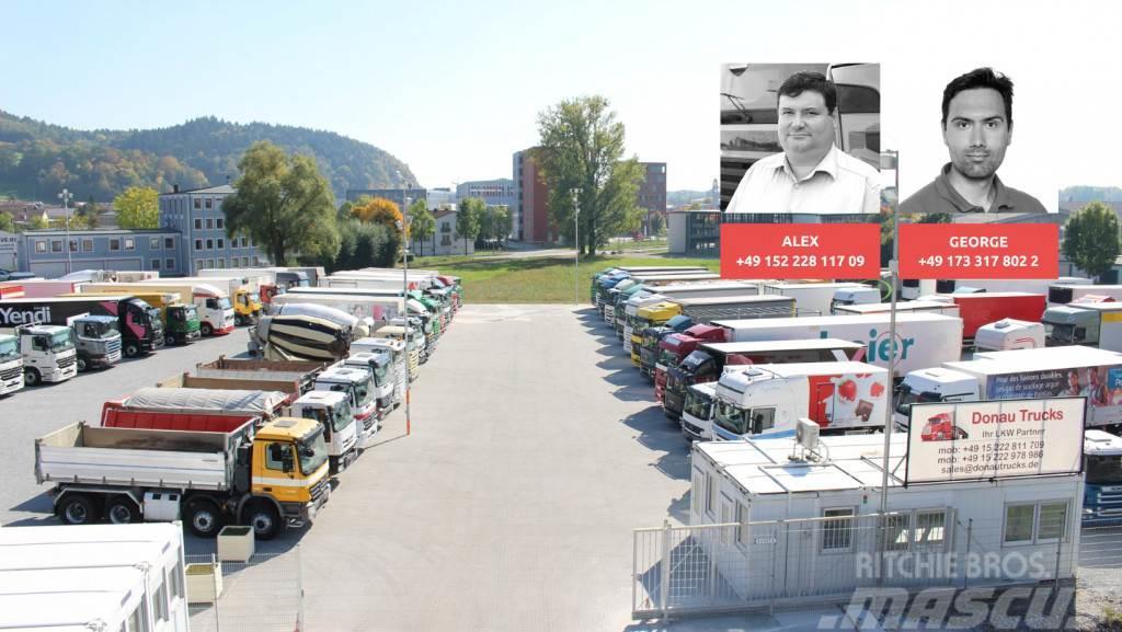 Iveco Daily 70C18 E6 Kran HMF340 Funk 4,8m x 2,7m Curtainsider trucks