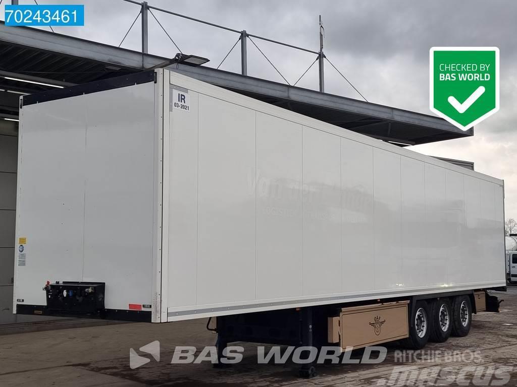Krone SD 3 axles Palettenkasten Isoliert TÜV 09/24 Lifta Box body semi-trailers
