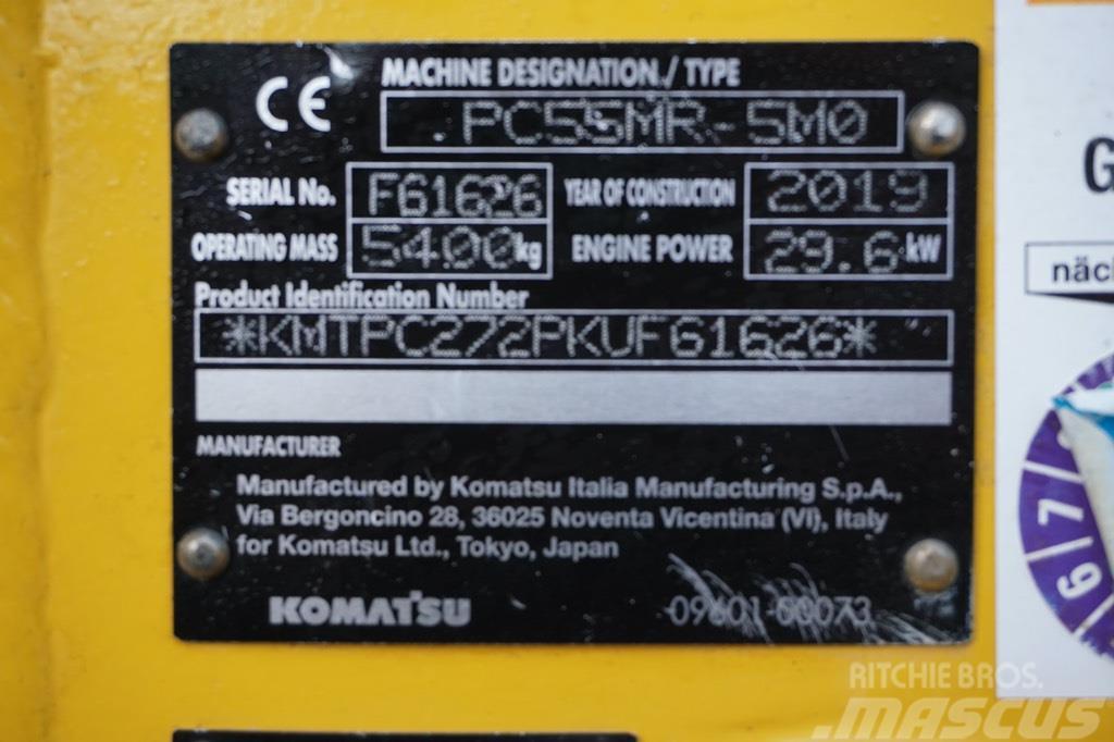 Komatsu PC55 MR-5M0 Mini excavators < 7t (Mini diggers)