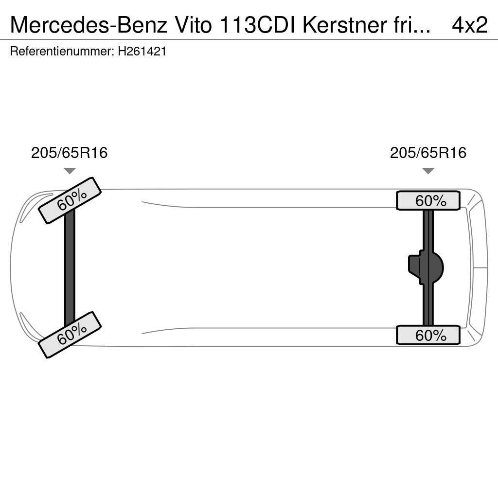 Mercedes-Benz Vito 113CDI Kerstner frigo diesel/Electric - A/C - Temperature controlled