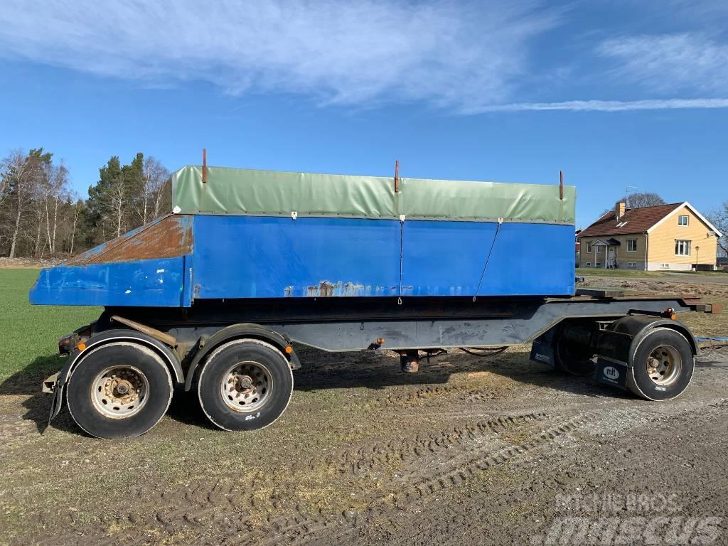 Kilafors Lastväxlarvagn 19 ton med tipp Kilafors Lastväxlar Demountable semi-trailers