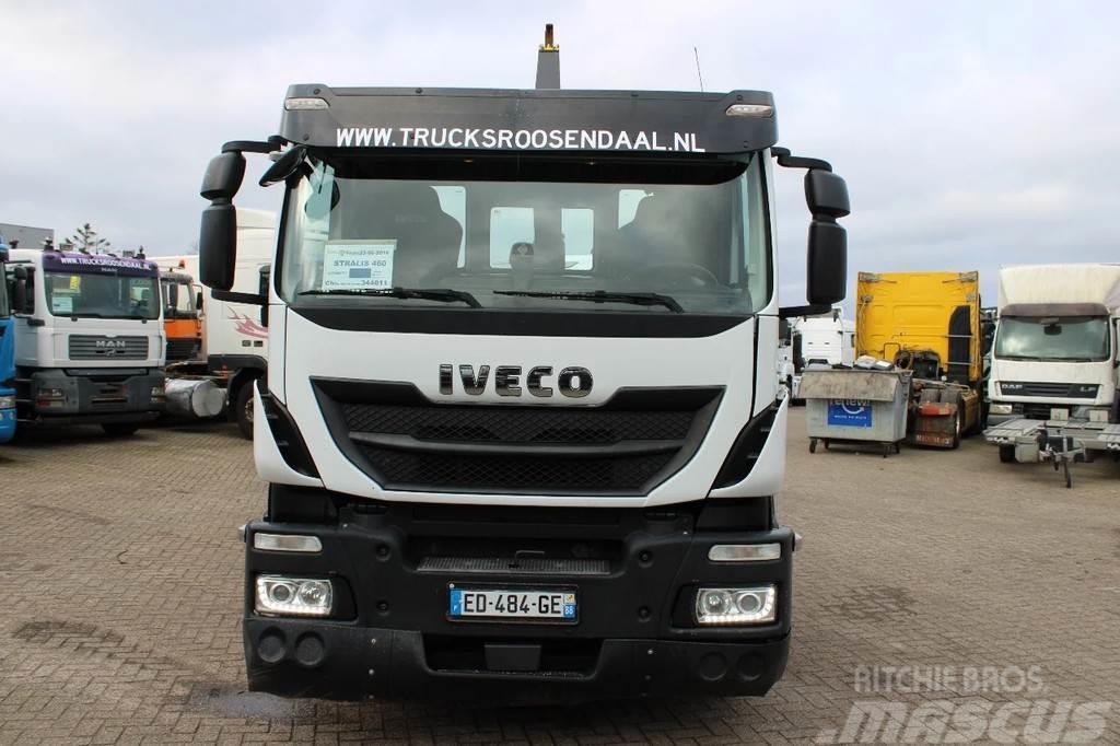 Iveco Stralis 460 + 6X2 + 20T Hook lift trucks