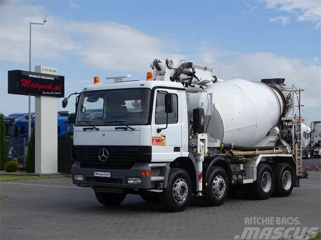 Mercedes-Benz ACTROS 3235 / CEMENTMIXER / LIEBHERR + PUMP PUTZME Concrete trucks