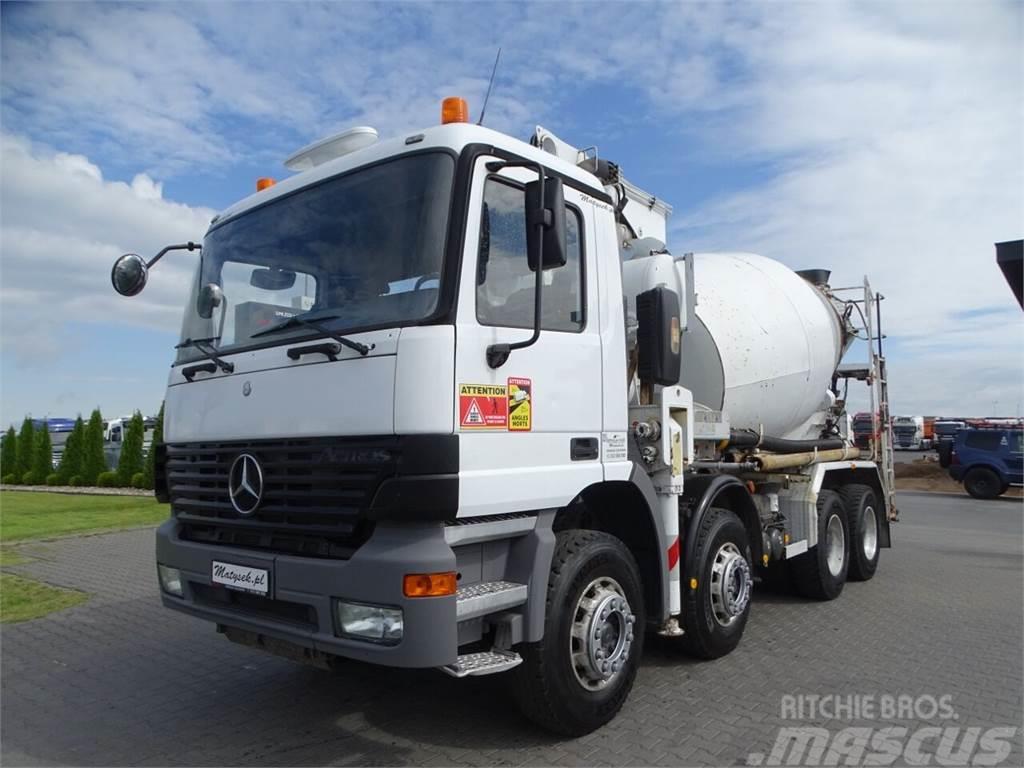 Mercedes-Benz ACTROS 3235 / CEMENTMIXER / LIEBHERR + PUMP PUTZME Concrete trucks